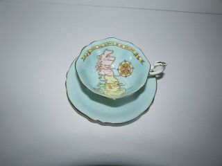 Vintage Paragon Porcelain Patriotic Series Tea Cup and Saucer 577 2