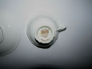 Vintage Paragon Porcelain Patriotic Series Tea Cup and Saucer 577 6