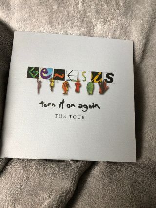 Rare.  Genesis Turn It On Again Tour Programme 2007.  Vgc