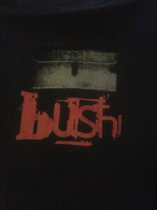 Vtg Bush Tshirt Razor Blade Suitcase 1997 Orignal