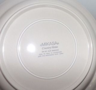 (Set of 4) Mikasa COUNTRY HOME 10 1/2 