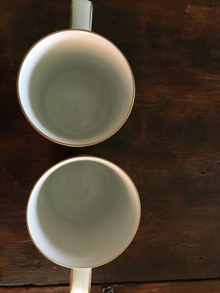 Set of 2 Coffee Mugs Noritake ROYAL HUNT 3930 Pattern 10 fl oz 4