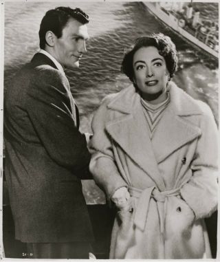 Joan Crawford,  Jack Palance 1952 Scene Still.  Sudden Fear