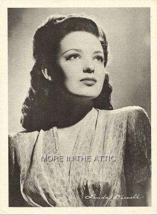 Linda Darnell Vintage 1940 