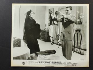 Two 1958 Auntie Mame Movie Still Photos Rosalind Russell