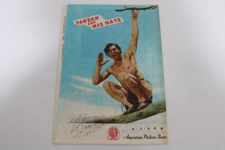Tarzan And His Mate Japan Movie Program Pamphlet 1934 Johnny Weissmuller