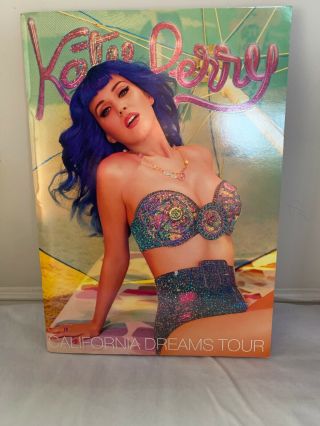 Katy Perry 2011 California Dreams World Tour Program Book Stickers