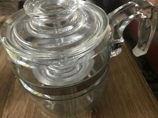 vintage pyrex corning ware 4 cup percolator coffe pot 2