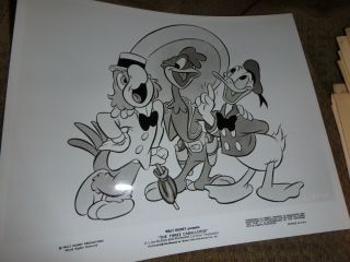 Walt Disney " The Three Caballeros " Still Set