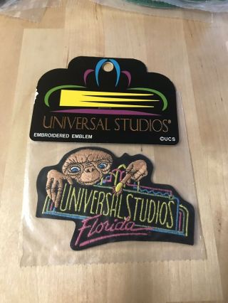 E.  T.  Et Extraterrestrial The Movie Universal Studios Florida Patch