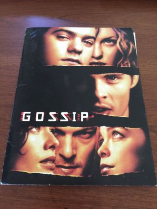Gossip Movie Press Kit Folder And Photos Kate Hudson,  James Marsden,  Lena Headey