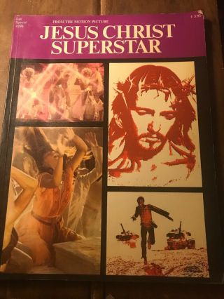 Jesus Christ Superstar Book From The Motion Picture
