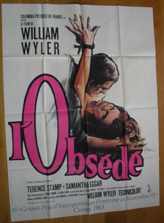 The Collector Terence Stamp William Wyler French Movie Poster 