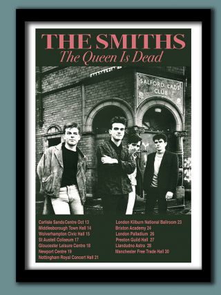 The Smiths Poster.  Final Tour Promo Poster.  Large B2 (70 X 50 Cm) Print
