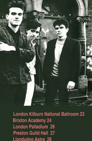 The Smiths Poster.  Final Tour Promo Poster.  Large B2 (70 x 50 cm) Print 2