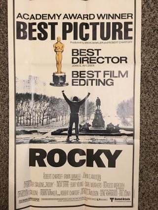 Topps Rocky Movie Poster.  In Pack.  1981