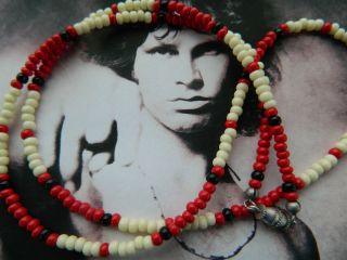 Jim Morrison Cobra Necklace™ Modern Vintage 1980 Limited Edition Red Necklace