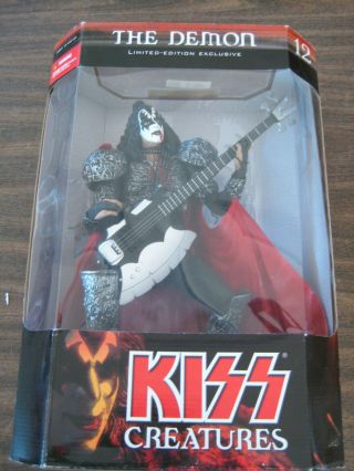 Kiss Stage Figures Gene Simmons " The Demon " Limited Edition,