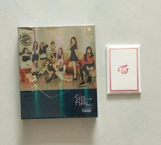 Twice Signal 4th Mini Album [ver.  C] 1st Press Edition With Benefit