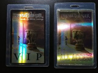 Dream Theater Black Clouds And Silver Linings Vip/access Backstage Passes.  Opeth