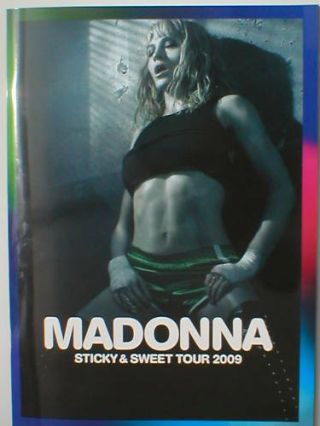 Madonna Sticky & Sweet Tour 2009 Tour Programme 64 Pages Official Ex Tour Stock
