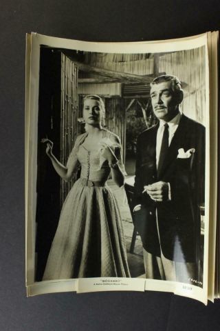 6 1953 Mogambo Movie Still Photos Clark Gable Grace Kelly
