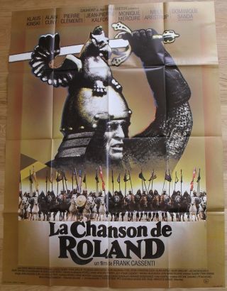 Song Of Roland Klaus Kinski French Movie Poster 63 " X47 " 