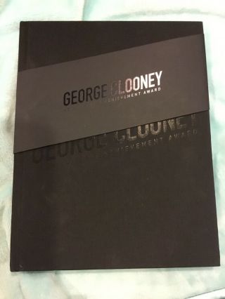George Clooney Afi 46th Lifetime Achievement Award Tribute Book Us