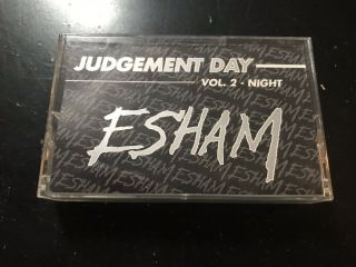 Esham - Judgement Day Vol.  2 Night - Cassette Tape - Lp 1992 Natas Rlp Icp Hok