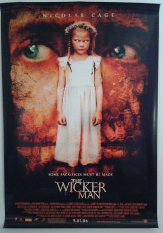 The Wickerman Double Sided Movie Poster 27 " X 40 "