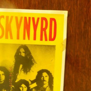 Vintage Lynyrd Skynyrd Concert Poster 1977 Tour Street Survivors 3
