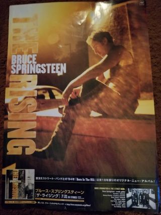 Bruce Springsteen The Rising Poster Japan