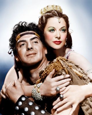 Victor Mature,  Hedy Lamarr (samson And Delilah) - 8 1/2 X 11