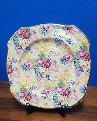 Royal Winton China Welbeck 1995 Pattern England Luncheon Plate 8 - 1/4 "