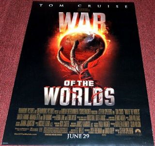 The War Of The Worlds 2005 27x40 Movie Poster Tom Cruise Sci - Fi Remake