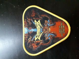 Official Woven Dismember Ever Flowing Death Metal Patch Morgoth Bolt Thrower