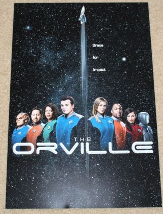 Sdcc 2019 Exclusive Fox The Orville Poster