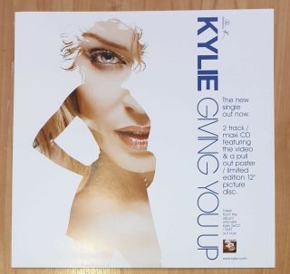 Kylie Minogue Giving You Up Promo Poster Very Rare