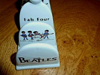 The Beatles Porcelain Signature Toast Rack.  Highly Collectable Item