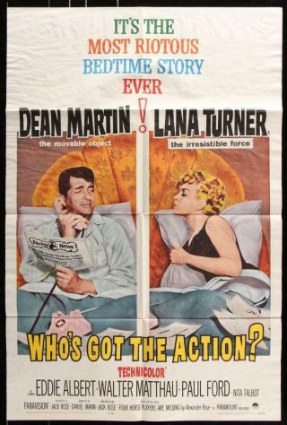 1962 Release 27x41 One Sheet Poster Who 
