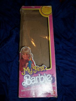 1980 MY FIRST Barbie Doll The Late Heather O ' Rourke Child Model Box Only 1875 3