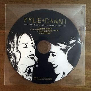 Kylie Minogue & Dannii " 100 Degrees: Still Disco To Me " Promo Cd Picture Disc
