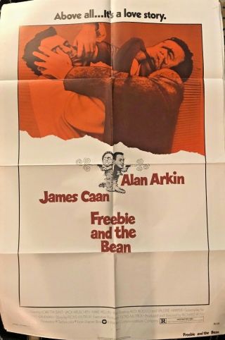Freebie And The Bean Movie Poster Folded 40 " X27 " James Caan Alan Arkin
