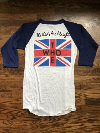 Vintage Nos The Who The Kids Are Alright Sneakers Brand Shirt,  Usa