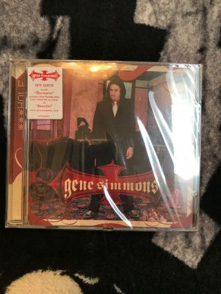 Gene Simmons Out Of Print Alternate Cover Hole Cd Kiss Solo Album