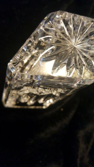 2 Signed Waterford Lismore Diamond Cut Crystal 4 