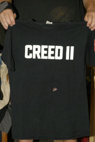 Creed Ii Movie Promo T Shirt Michael B Jordan Rocky Sylvester Stallone Boxing