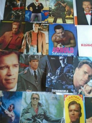 Arnold Schwarzenegger Clipping Posters Articles