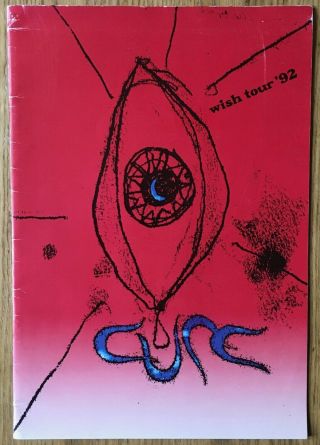 The Cure Wish Tour 1992 Uk Concert Programme