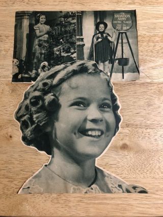 Shirley Temple Vintage Clipping